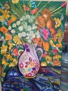 3D Textile Painting     